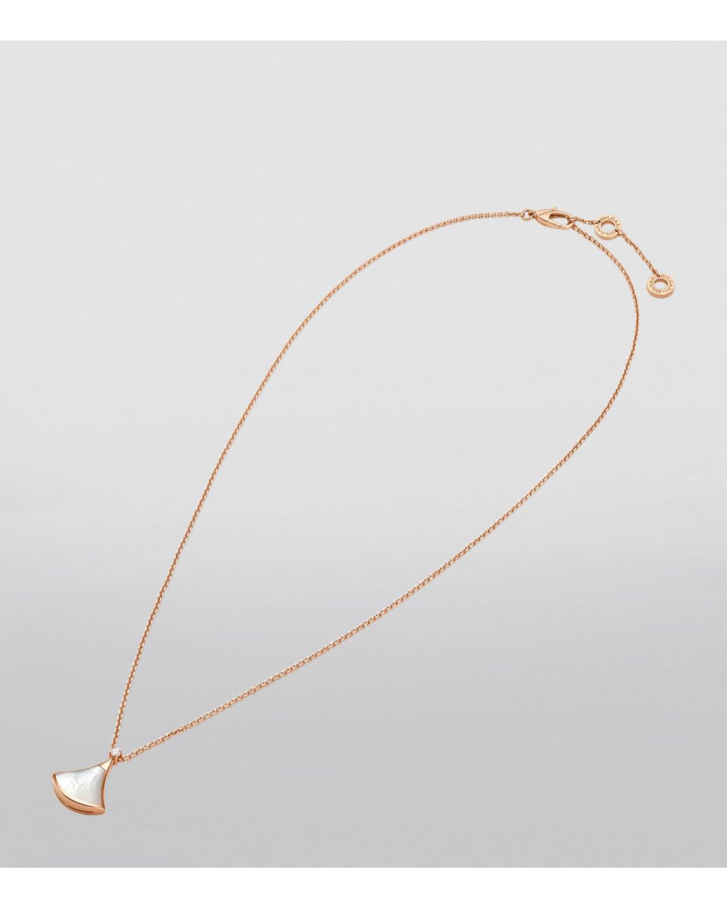 BVLGARI Metallic Diamond And Mother-Of-Pearl Divas' Dream Necklace