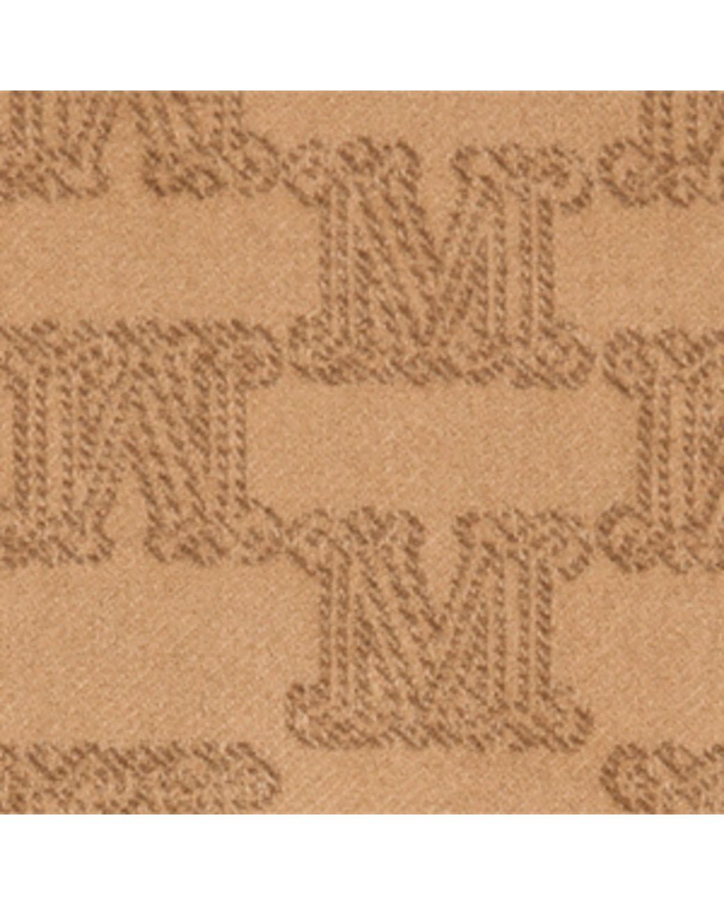 Max Mara Natural Cashmere Jacquard Scarf