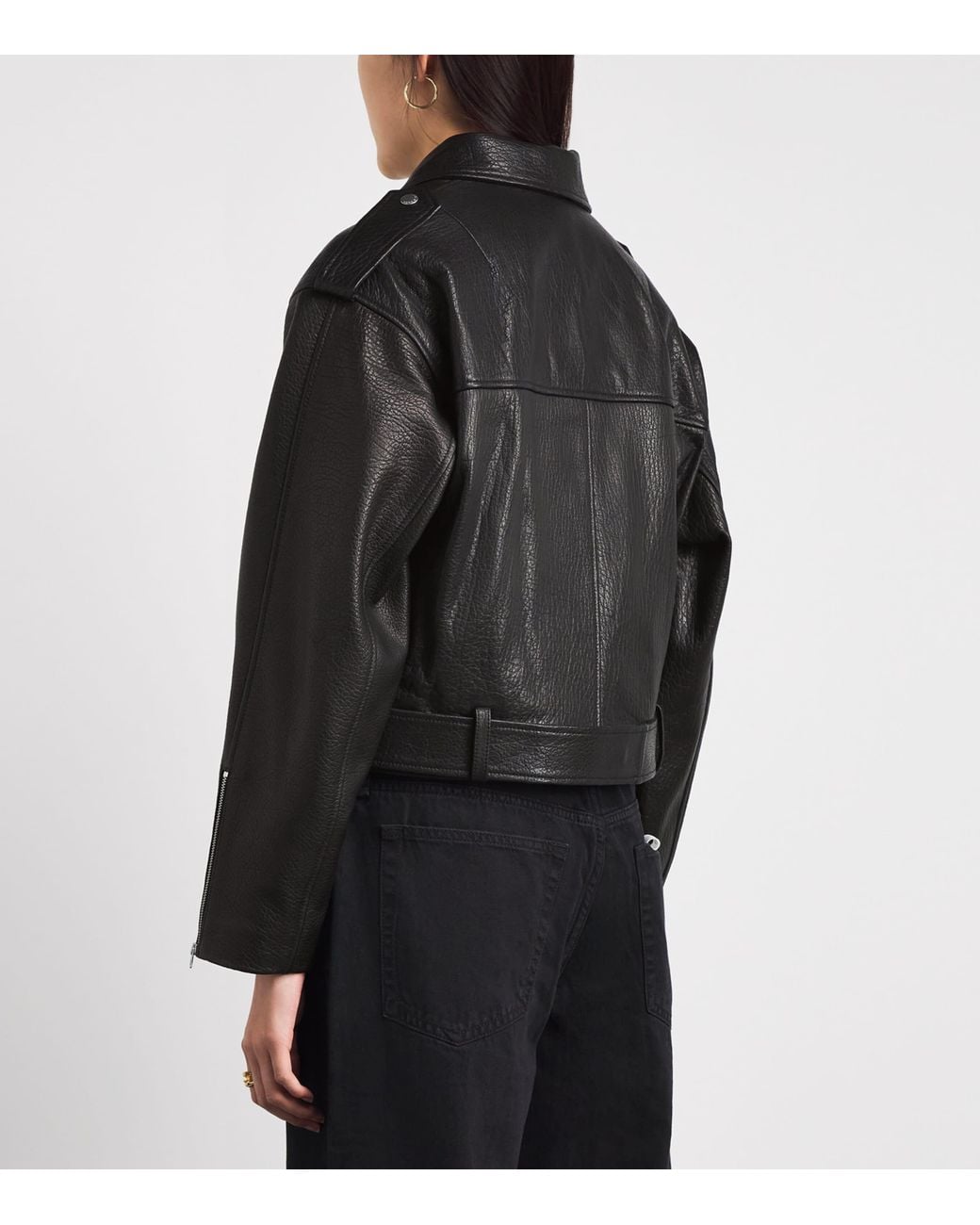 Rag & Bone Black Penelope Leather Jacket