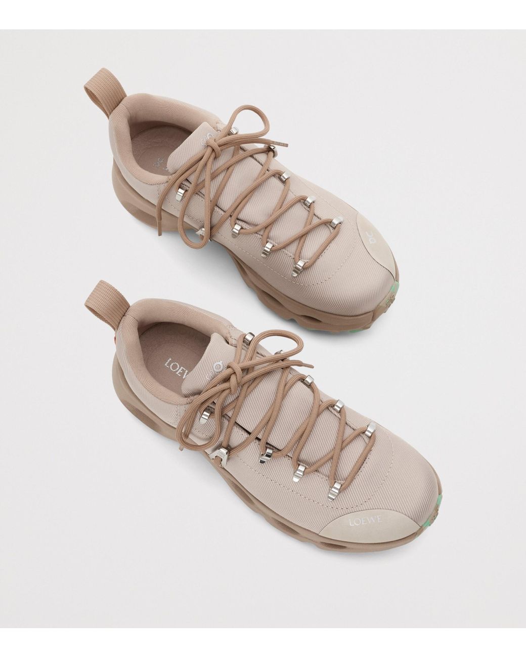 Loewe Brown X On Cloudsolo Hiker Sneakers