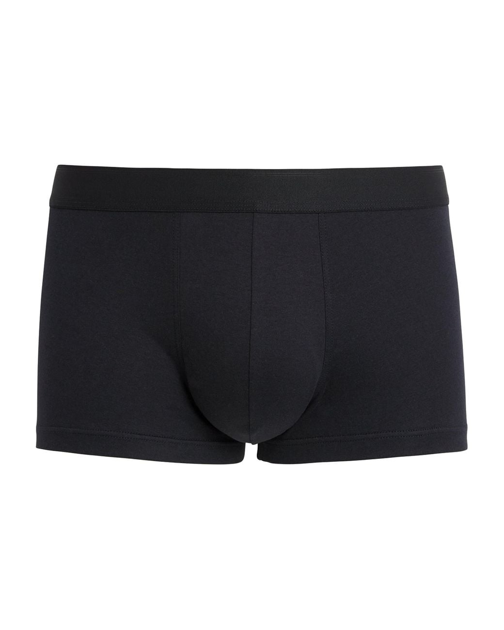 Sunspel Blue Sea Island Cotton Trunks for men