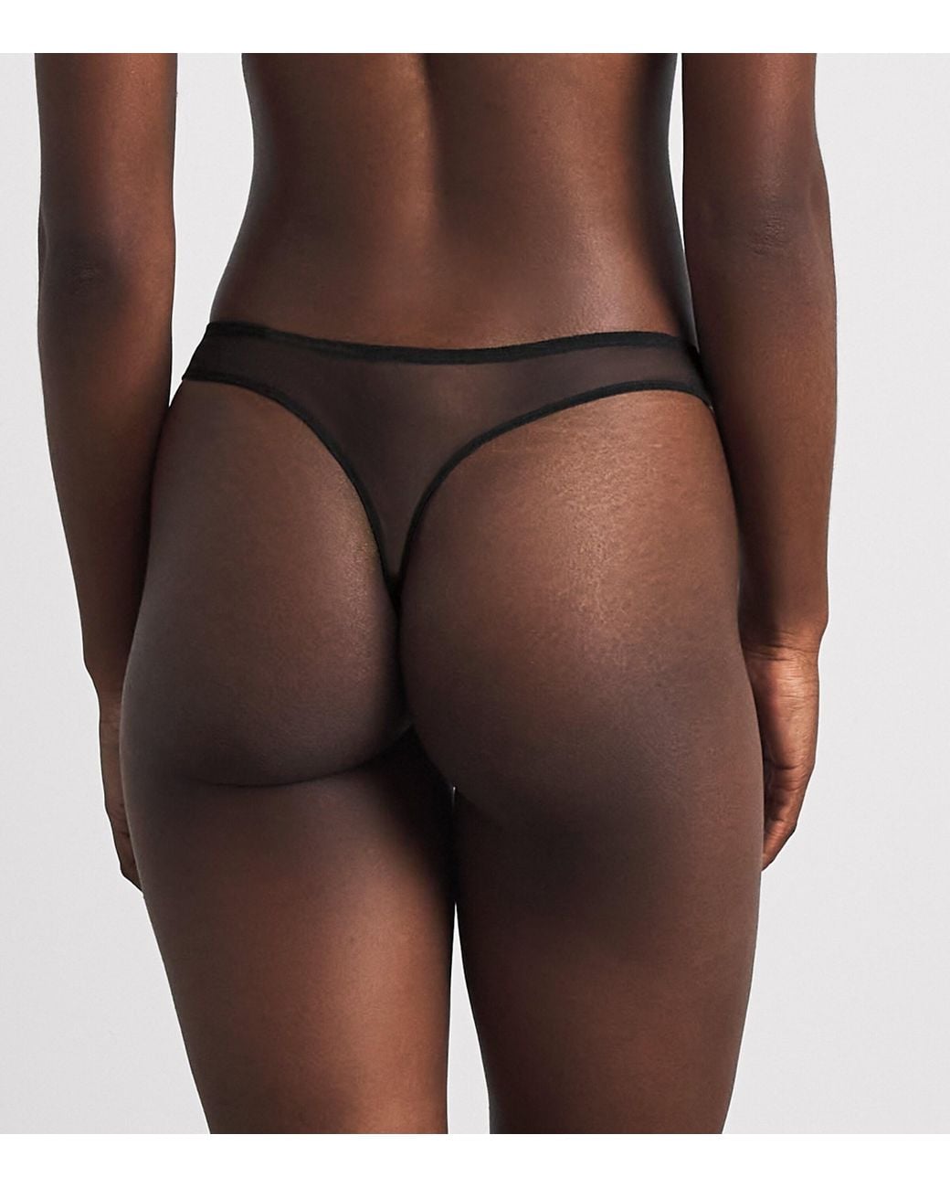 Aubade Gray Midnight Opera Tanga Briefs