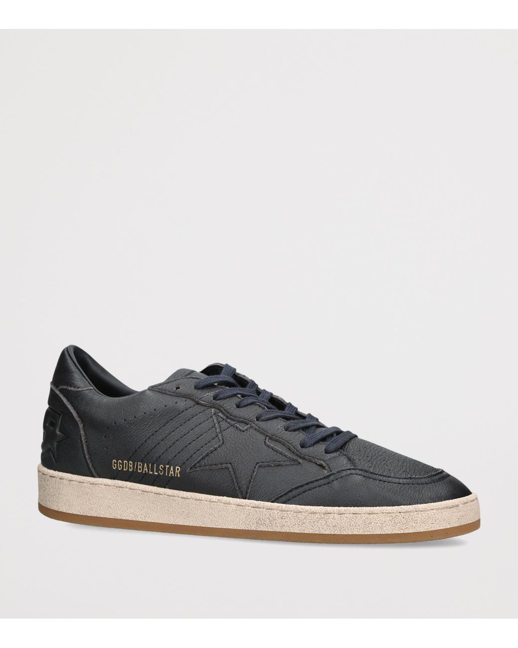 Golden Goose Deluxe Brand Blue Leather Ball Star Sneakers for men