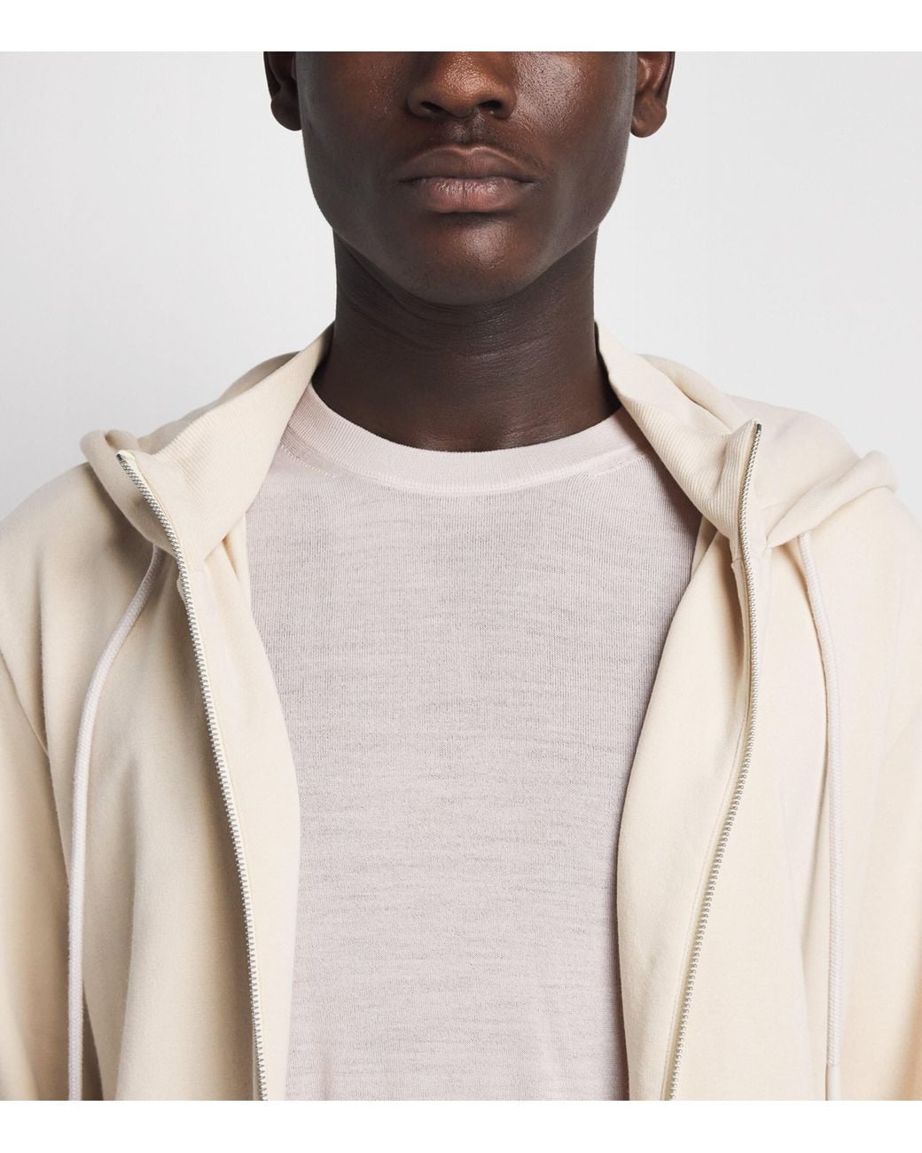 Eleventy Pink Wool Crew-Neck Sweater for men