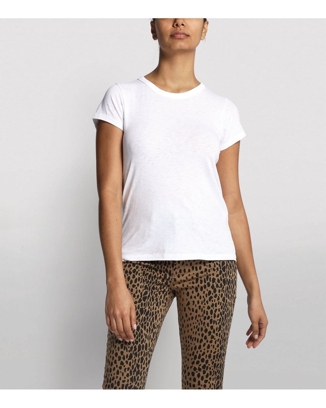 Rag & Bone White Cotton T-shirt