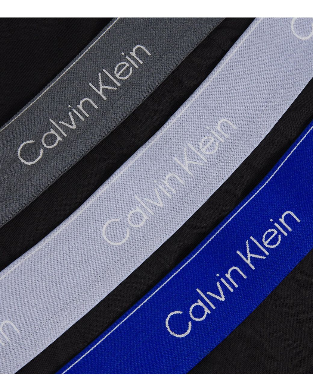 Calvin Klein Blue Stretch-Cotton Relaxed Icon Trunks for men