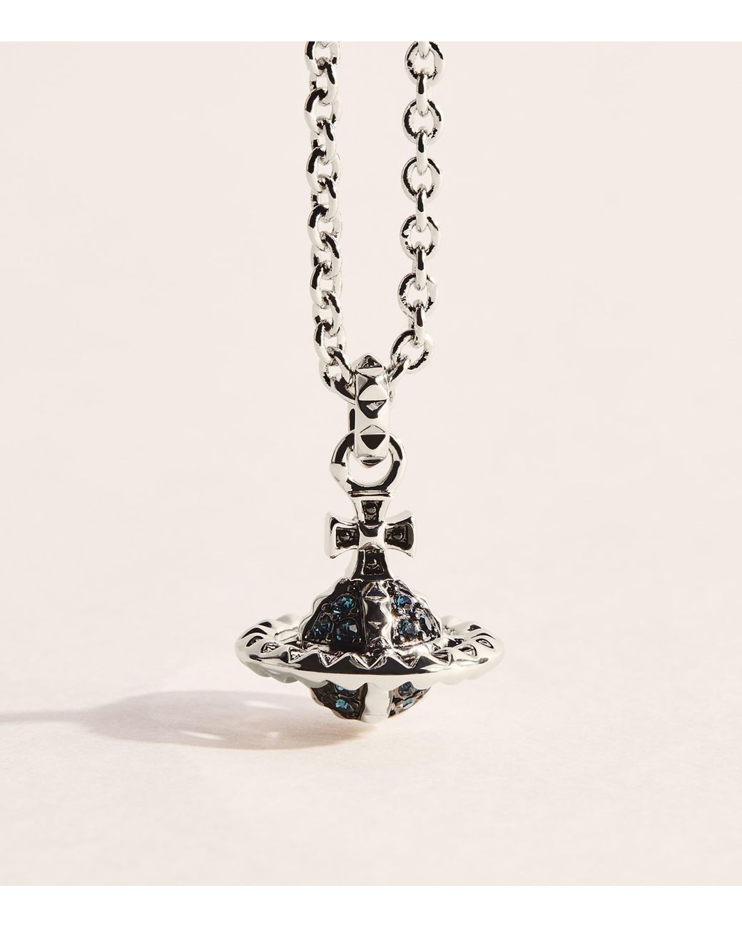Vivienne Westwood Natural Small Mayfair Orb Pendant Necklace for men