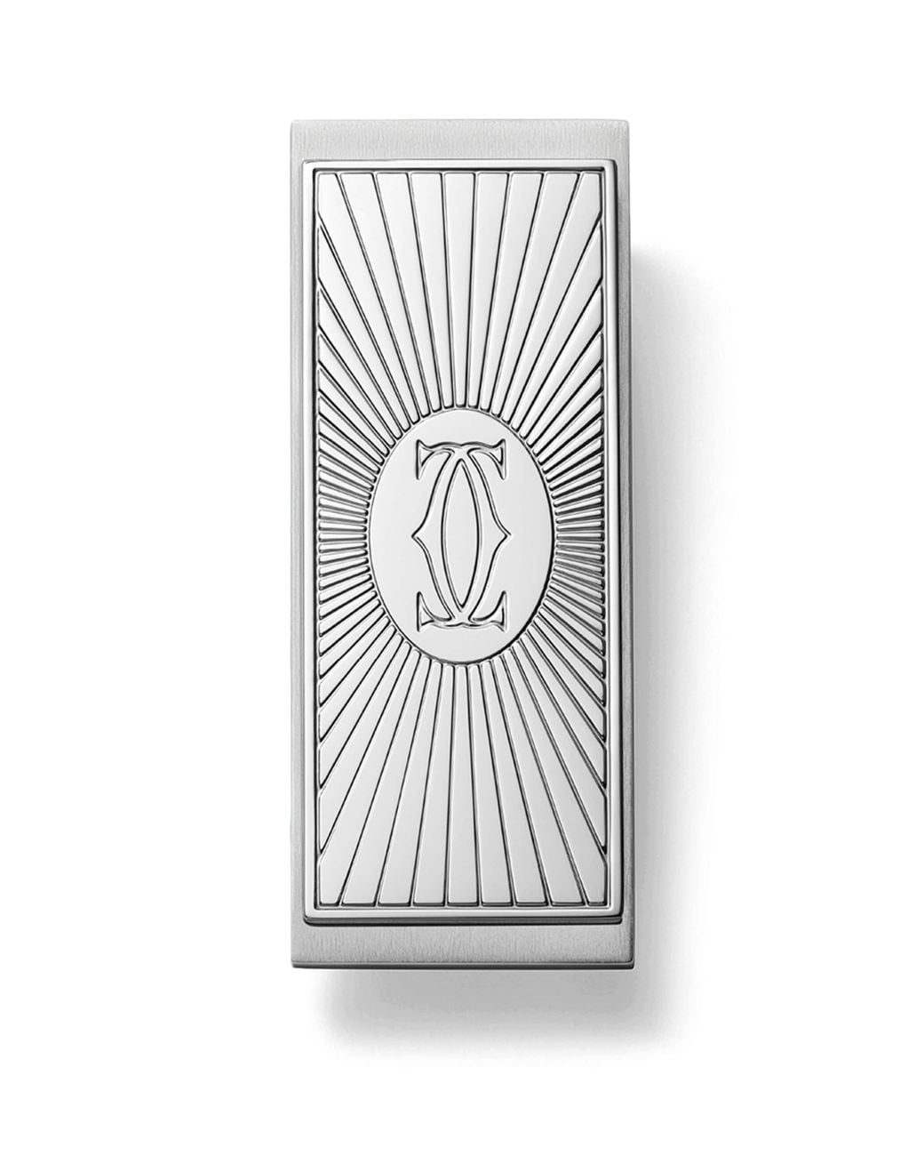 Cartier White C De Money Clip for men
