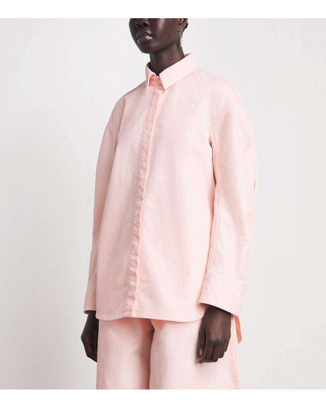 Jacquemus Pink De-Nîmes Denim Shirt