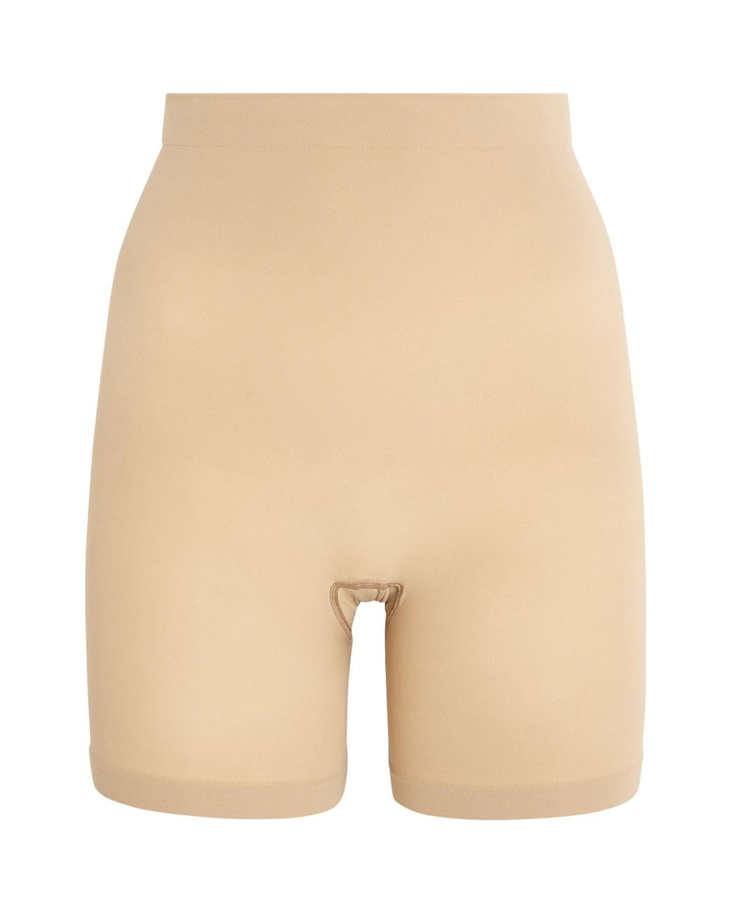 Skims Natural Seamless Sculpt Mid-Thigh Shorts