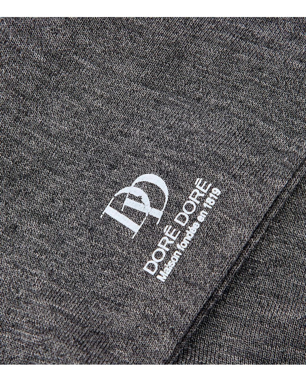 Doré Doré Gray Cotton Socks for men