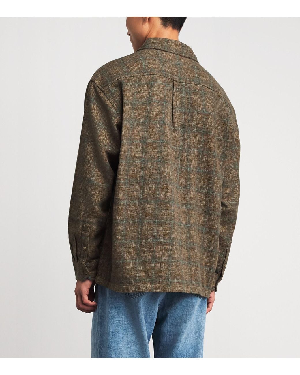 Carhartt Green Cotton Check Bagley Shirt for men