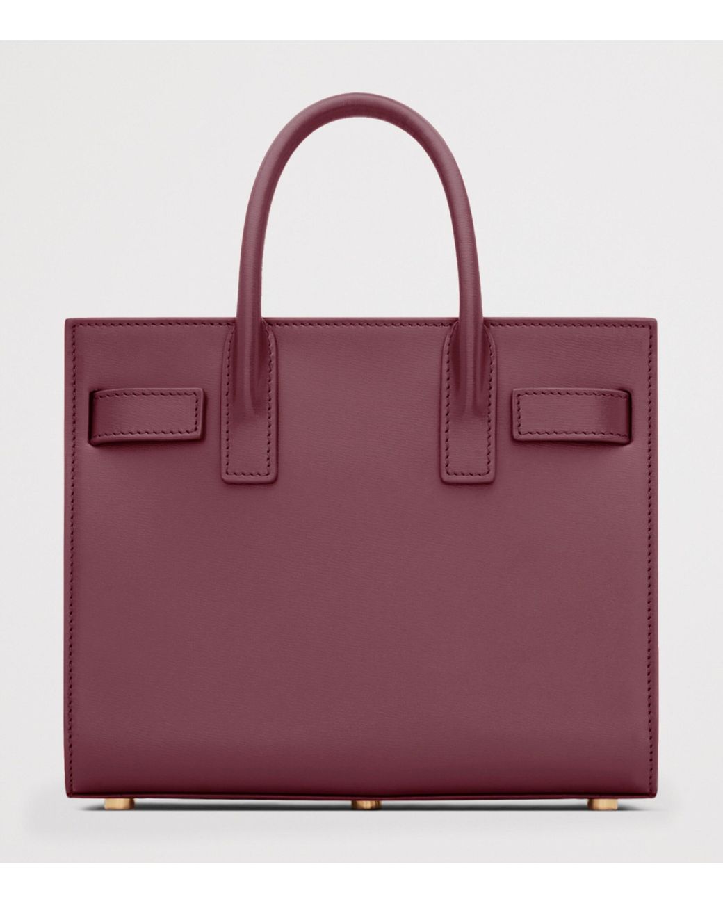 Saint Laurent Purple Nano Sac De Jour Tote Bag