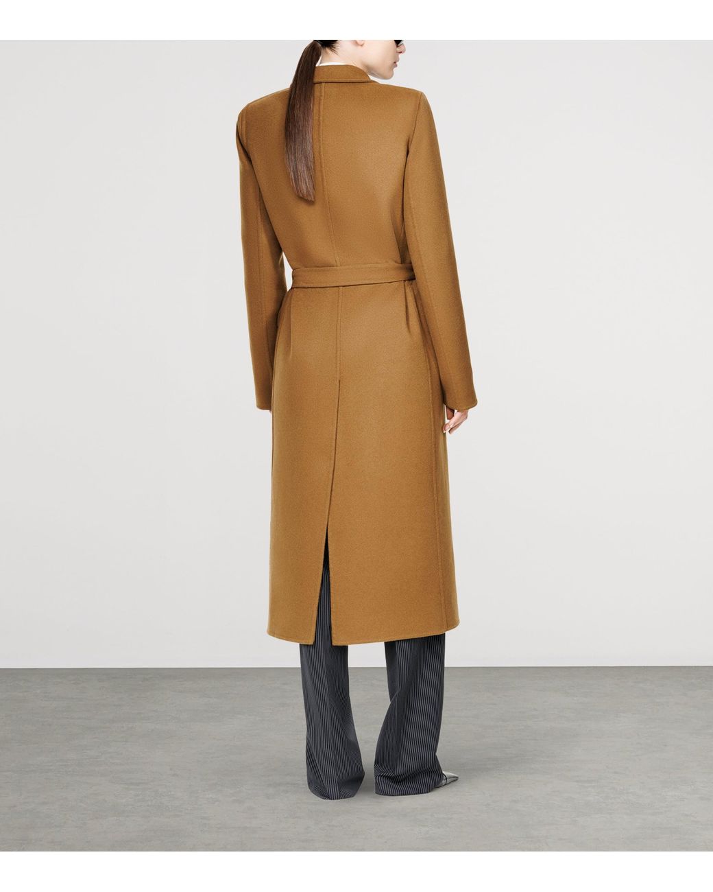 Tom Ford Brown Cashmere Wrap Coat