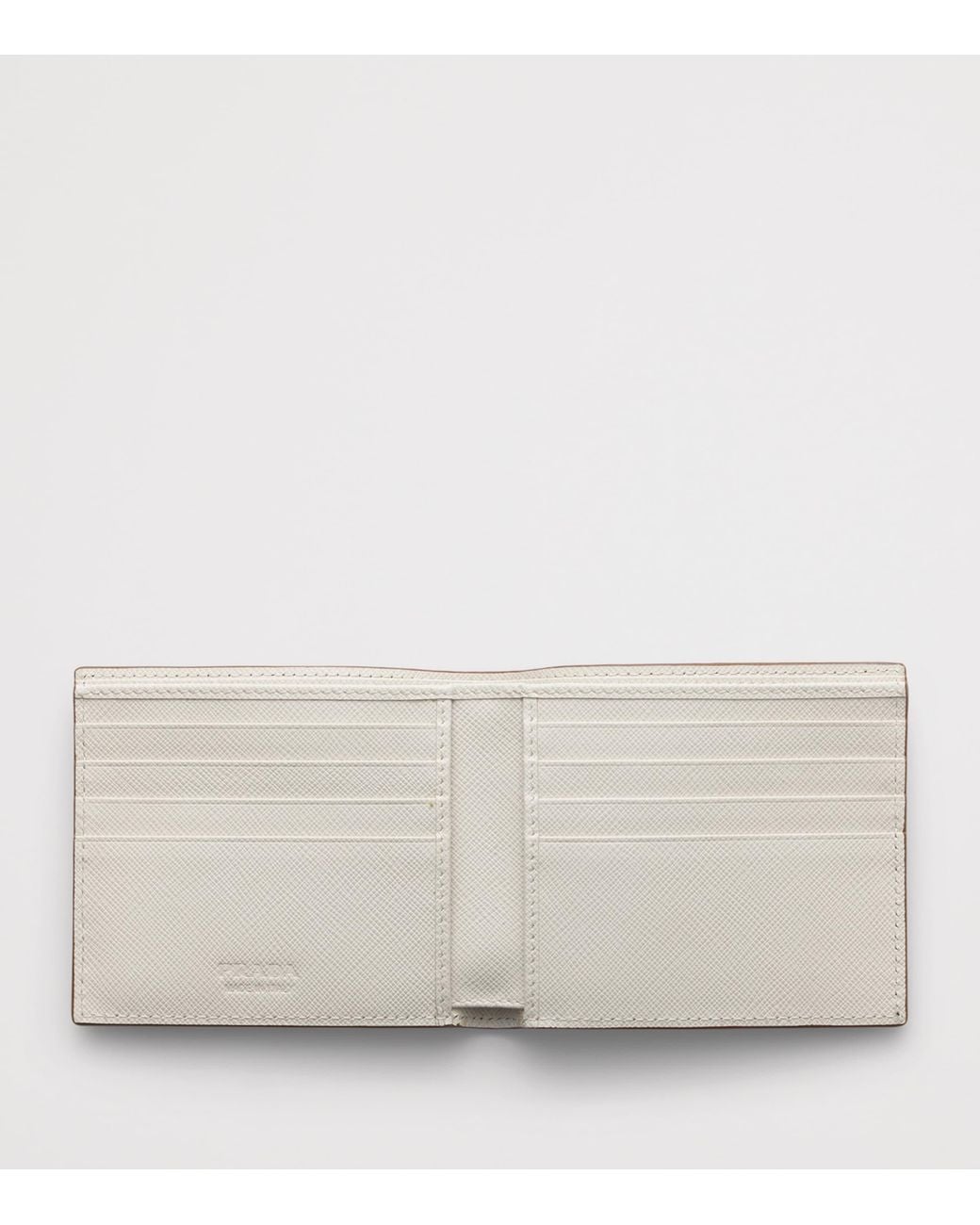 Prada Brown Saffiano Leather Wallet for men