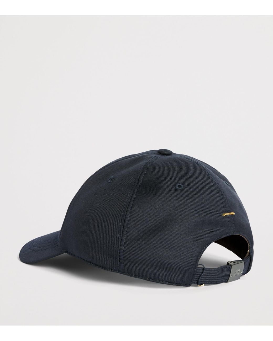 Paul & Shark Blue Virgin Wool Logo Baseball Cap for men