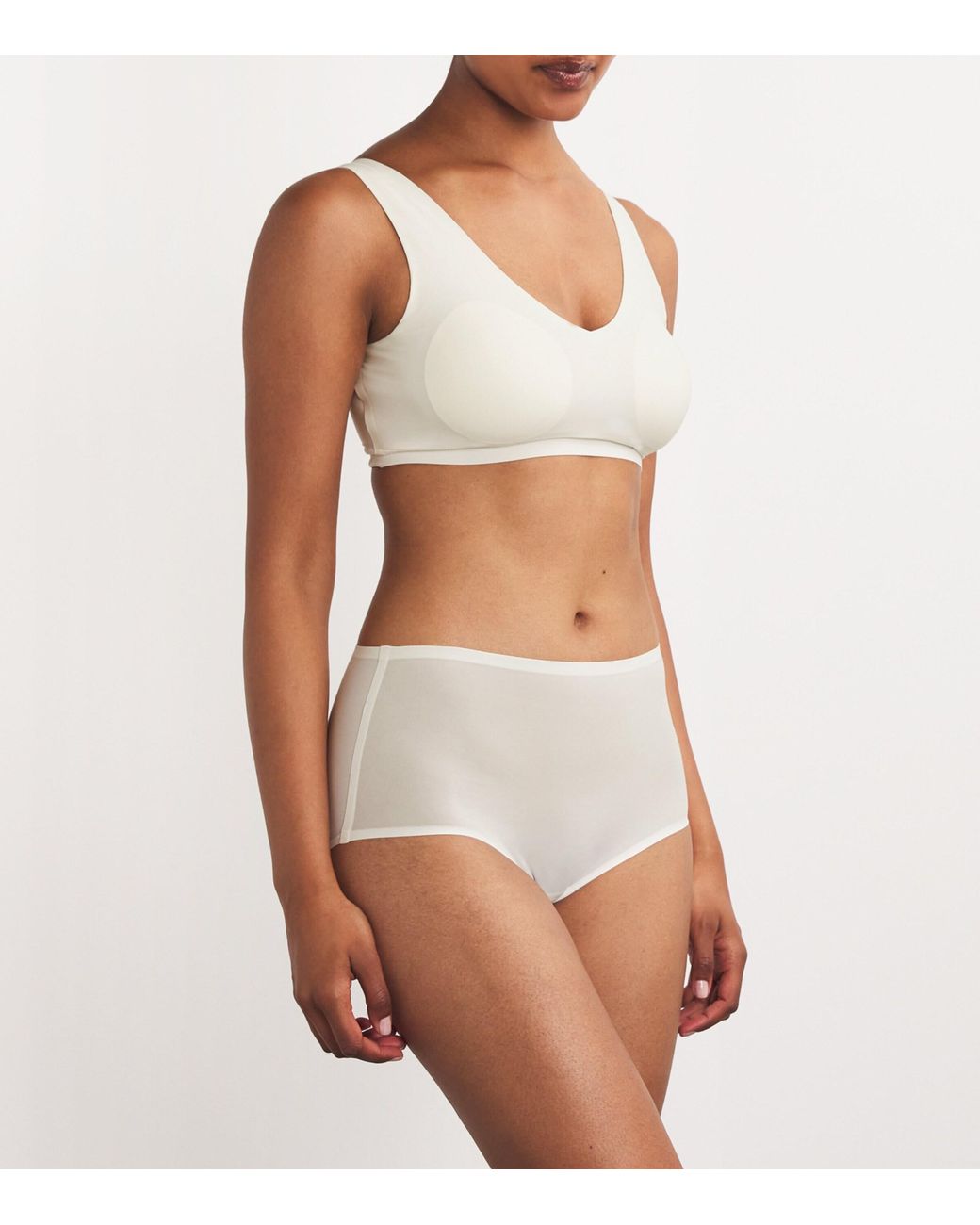 Chantelle White Softstretch Padded Bra