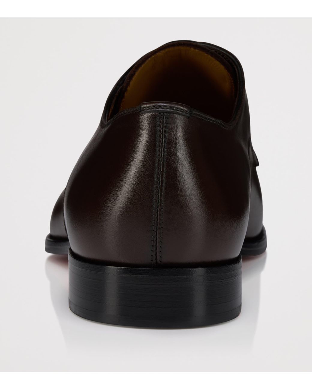 Christian Louboutin Brown Top 5 Leather Derby Shoes for men
