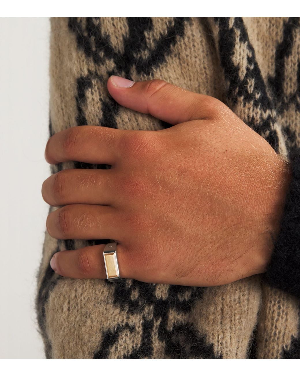 Tom Wood Metallic Sterling And Peaky Ring for men