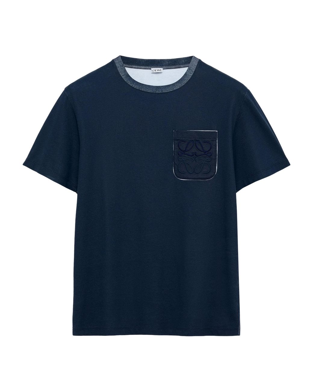 Loewe Blue Pocket Anagram T-Shirt for men