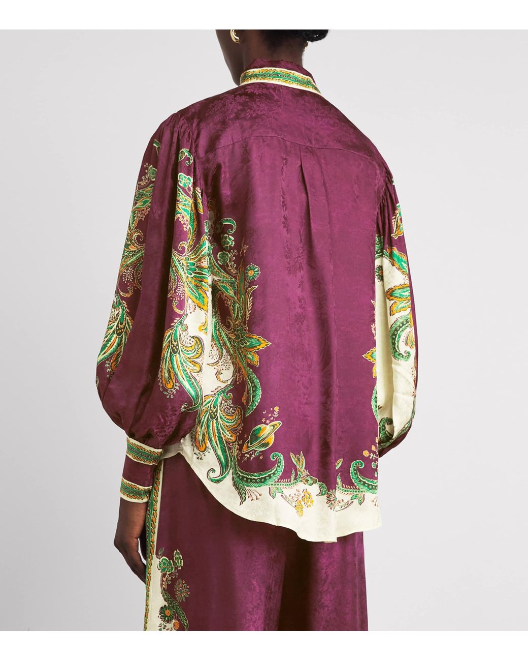 ALÉMAIS Multicolor Printed Ruthie Shirt