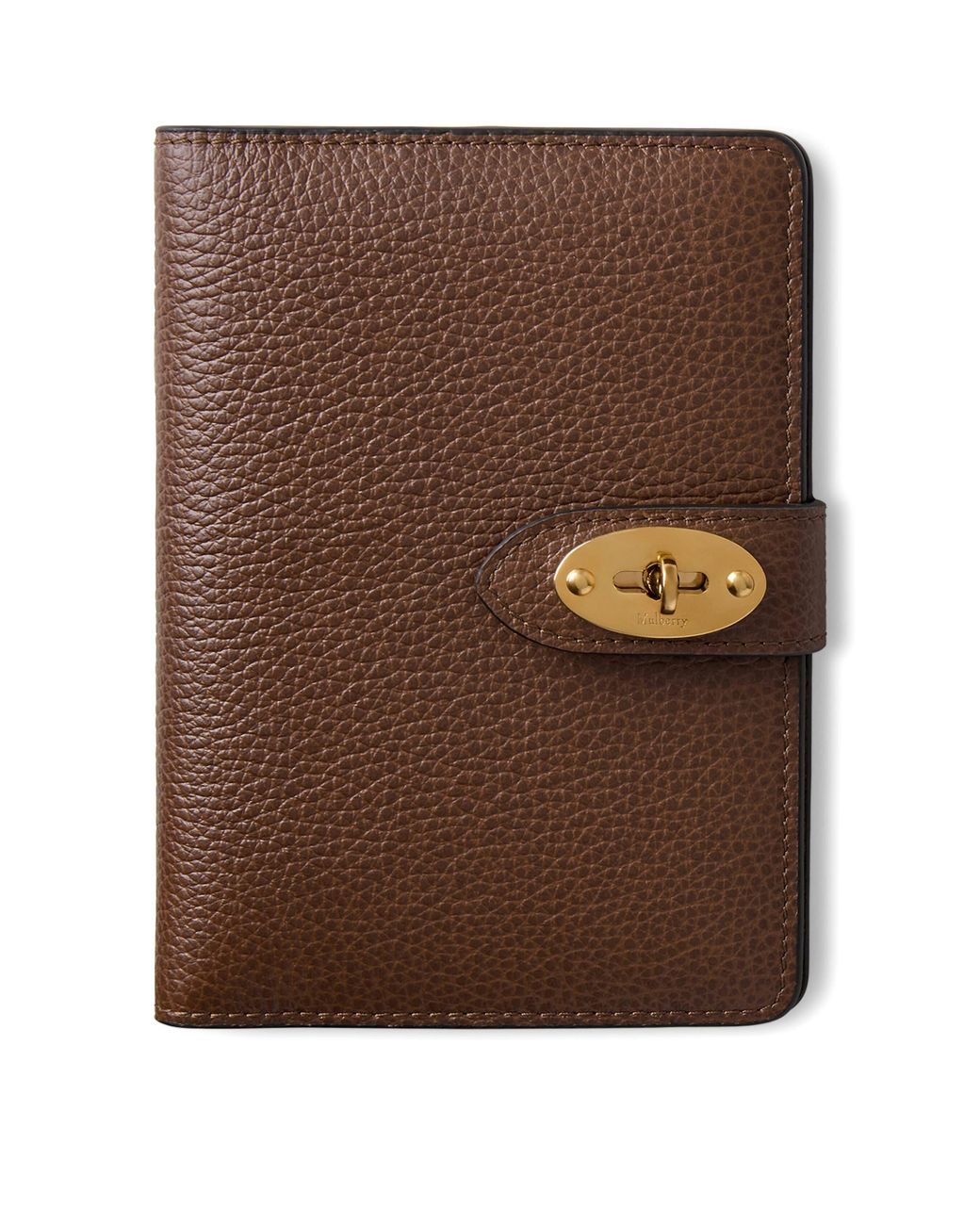 Mulberry Brown Leather Darley Passport Holder