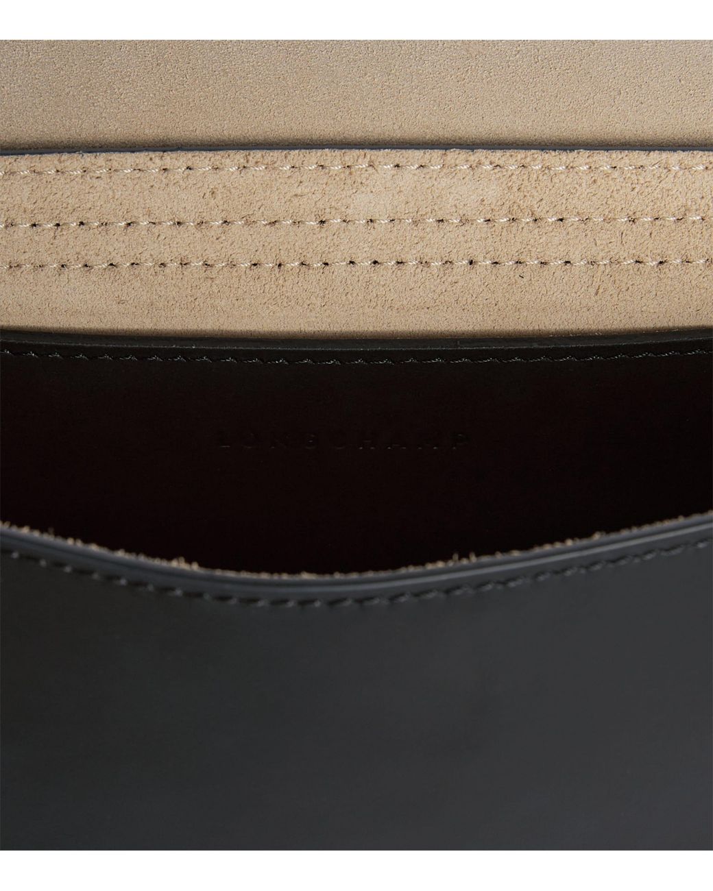 Longchamp Black Small Leather Épure Cross-Body Bag
