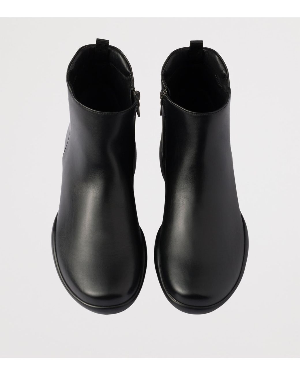 Prada Black Calfskin Toblach Ankle Boots for men