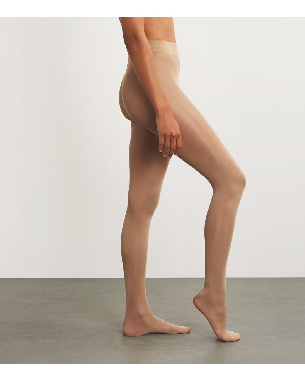 Wolford White Pure Shimmer 40 Concealer Tights