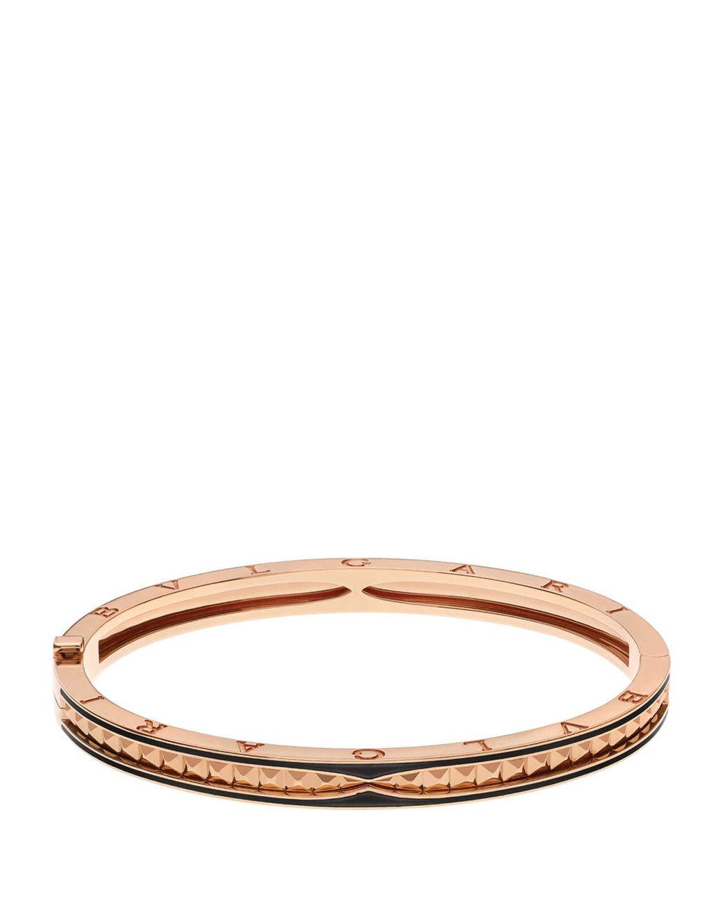BVLGARI Metallic And Ceramic B.Zero1 Bangle