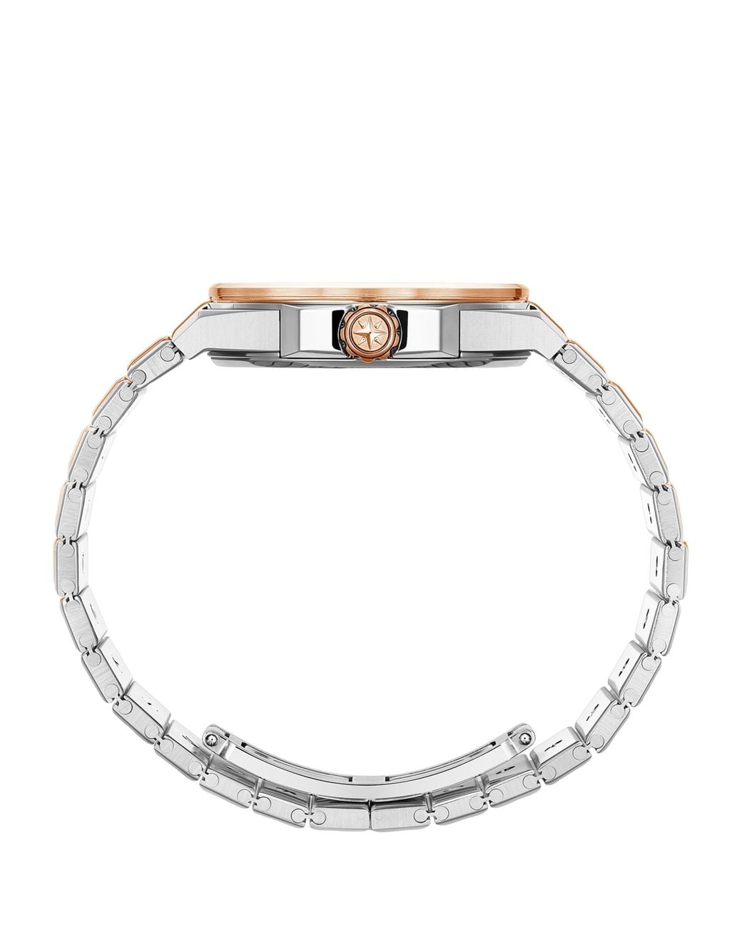 Chopard Metallic Stainless Steel And Diamond Alpine Eagle Watch