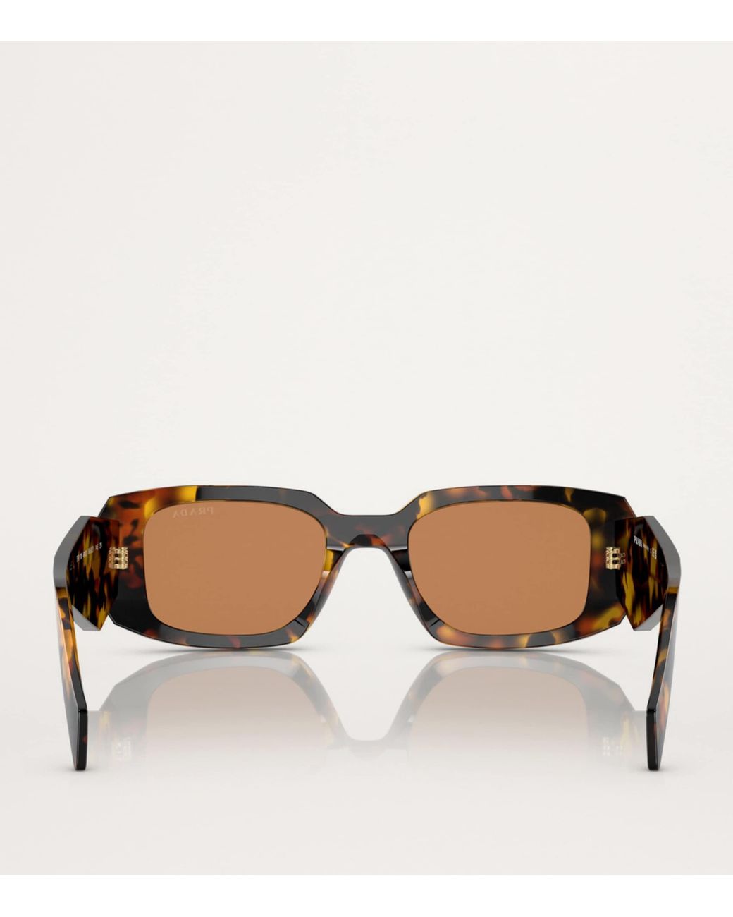 Prada Brown Acetate Pr 17Ws Sunglasses