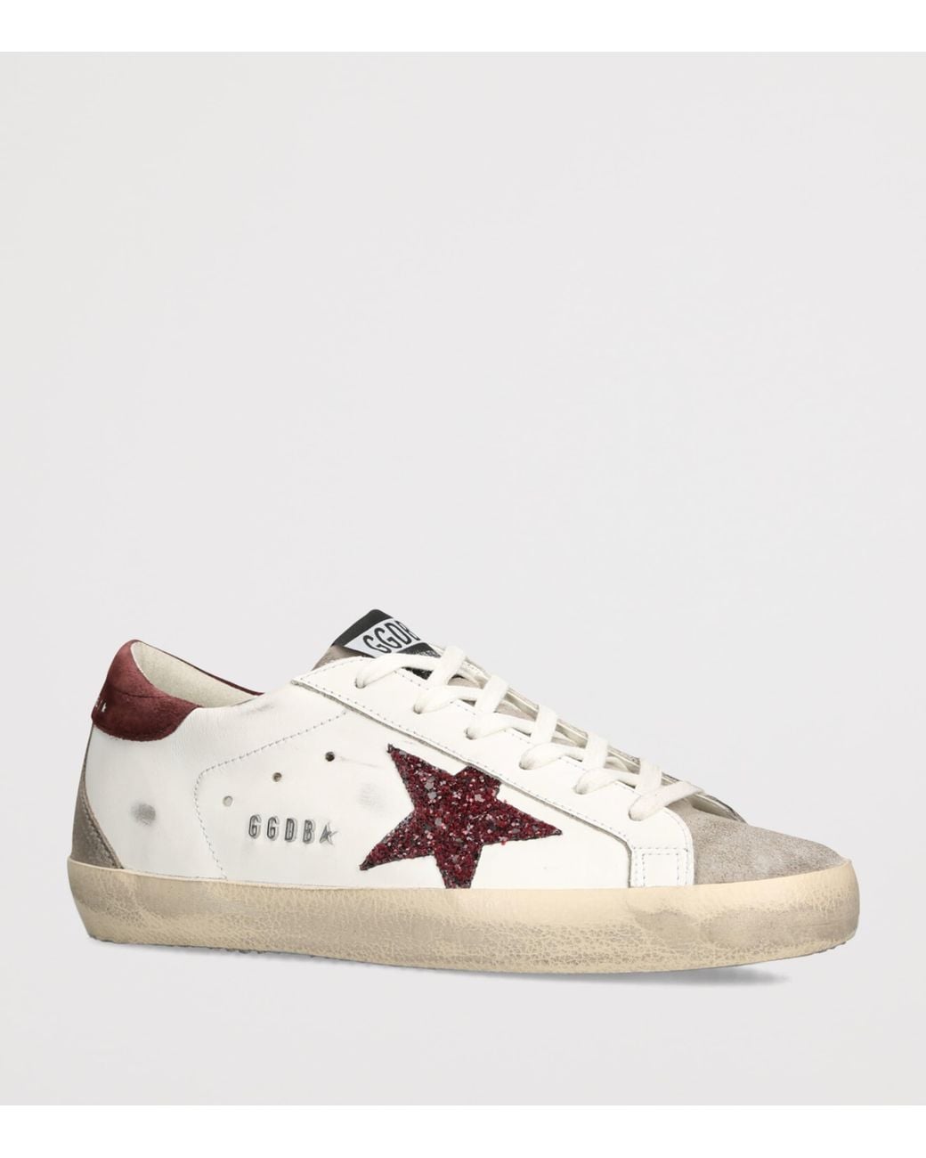 Golden Goose Deluxe Brand Pink Leather Super-Star Sneakers