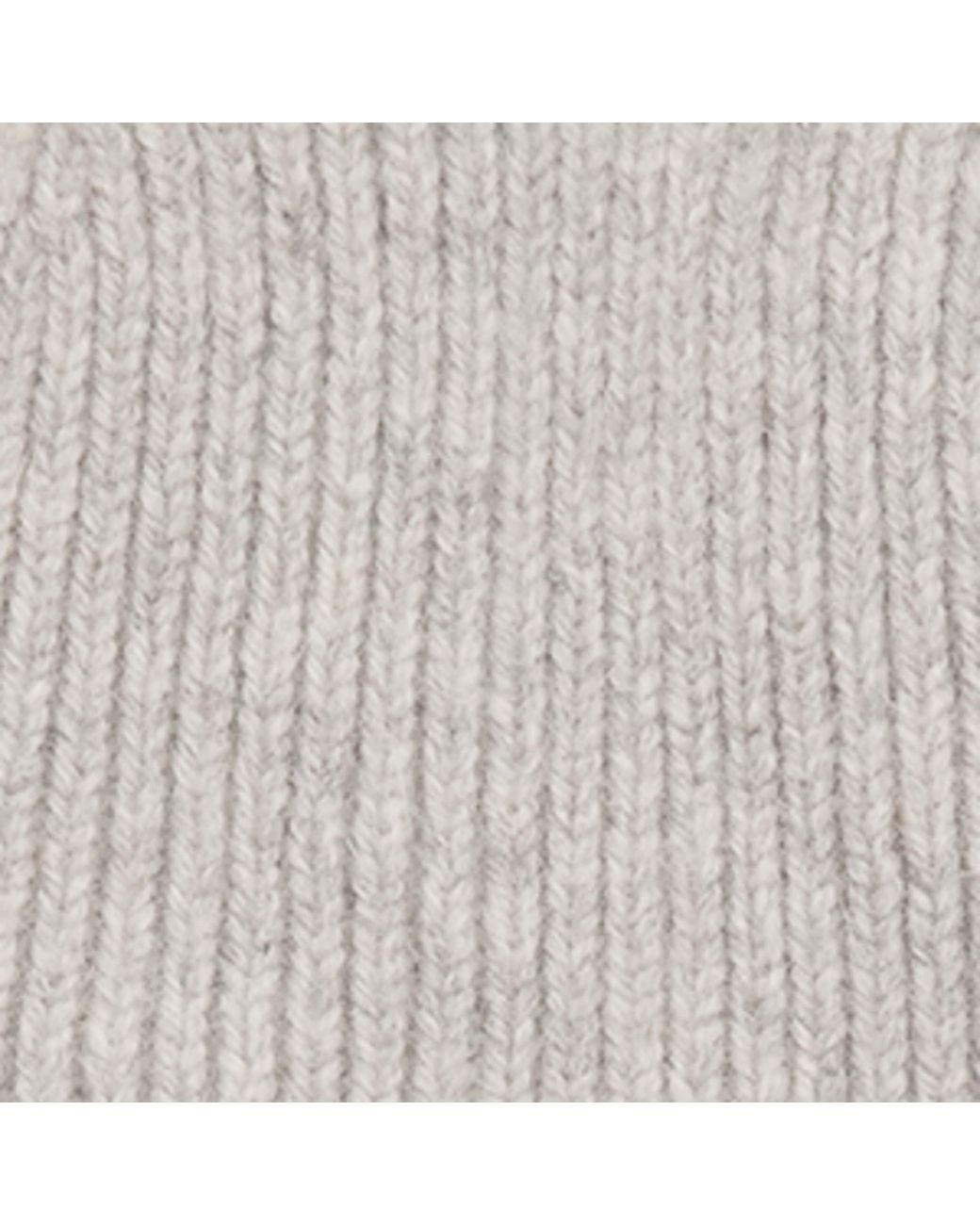 Le Bonnet Gray Ribbed Classic Beanie for men