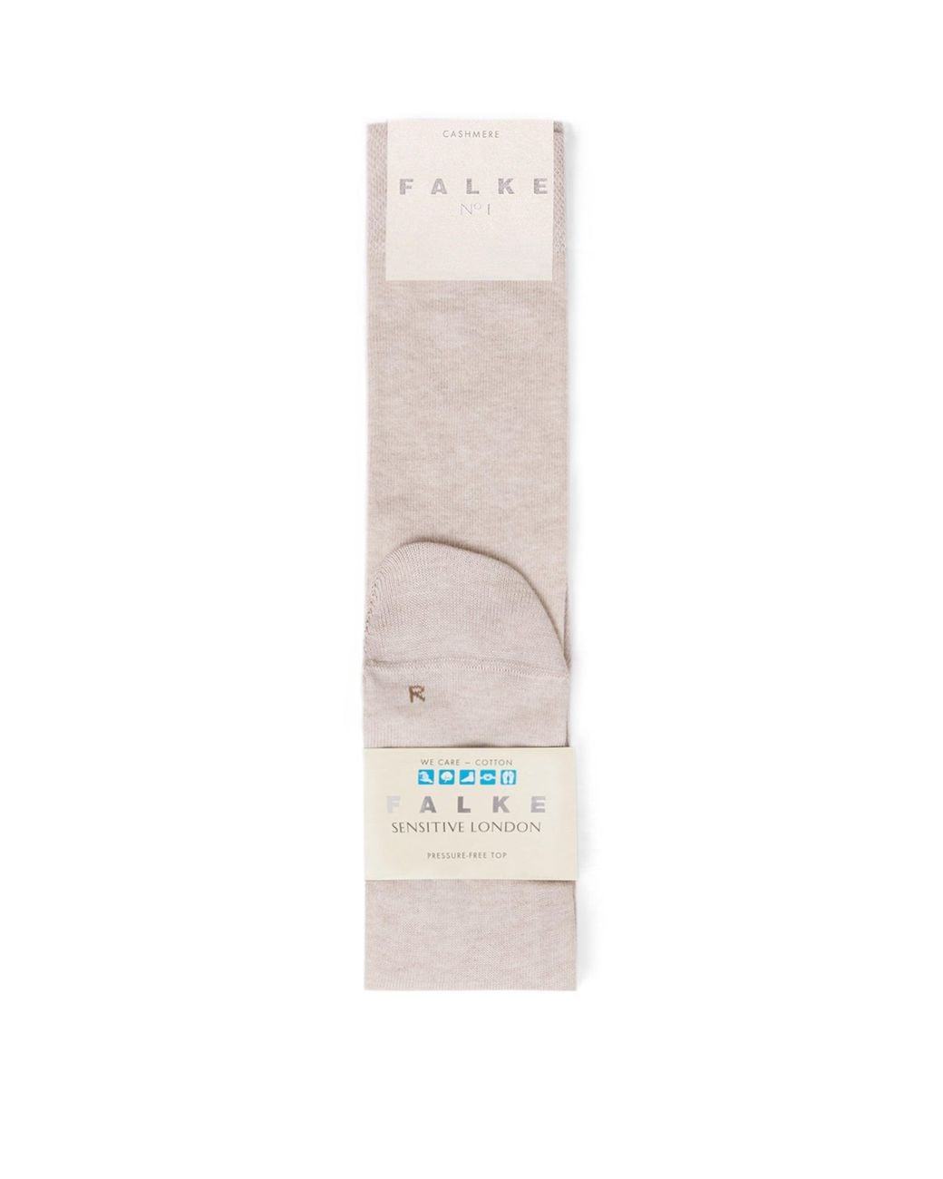 Falke White Sensitive London Knee-High Socks