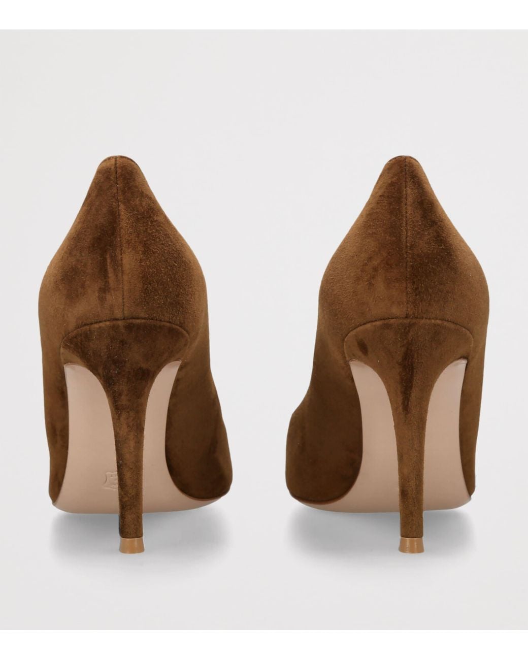 Gianvito Rossi Brown Suede Gianvito Pumps 85