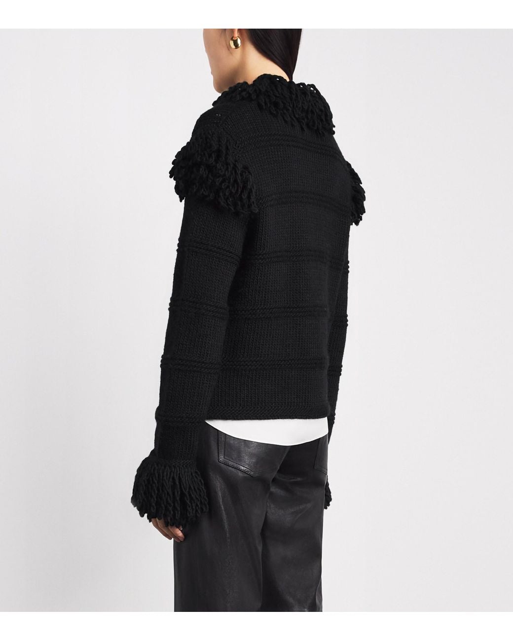 Polo Ralph Lauren Black Wool Cardigan