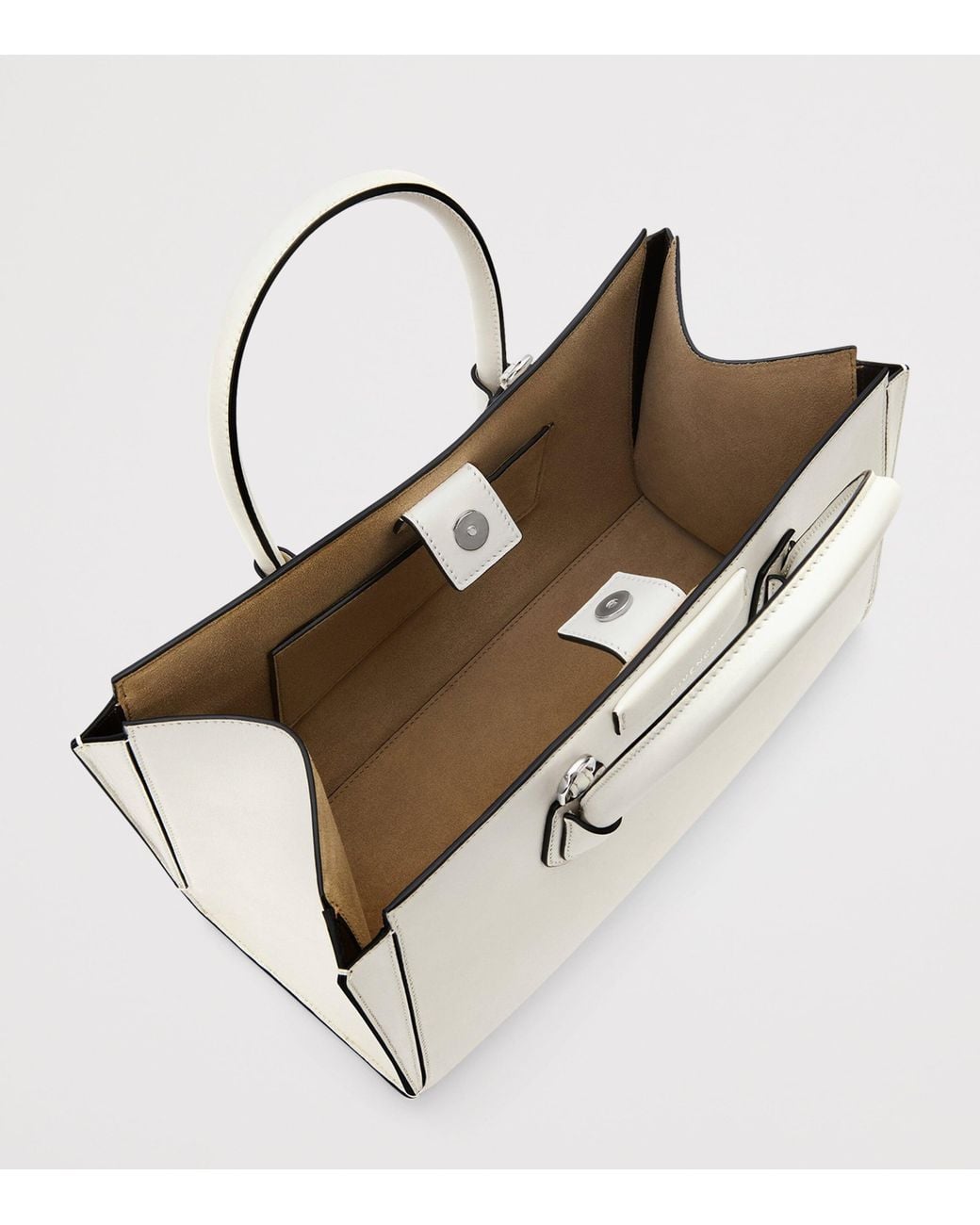 Givenchy White Small Antigona Catchall Top-Handle Bag