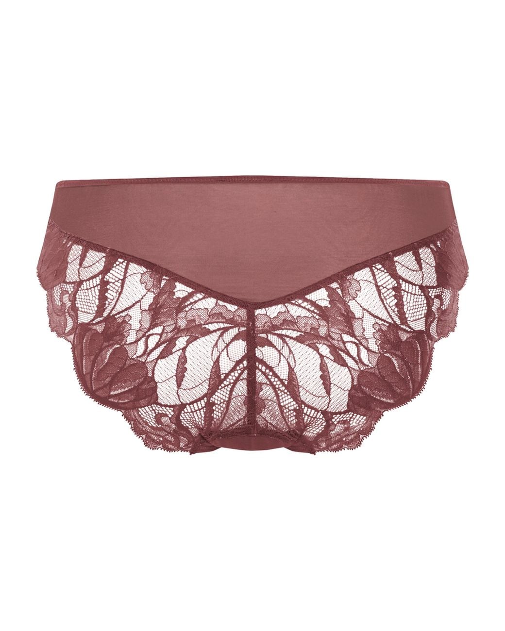 Hanro Pink Lysia Midi Briefs