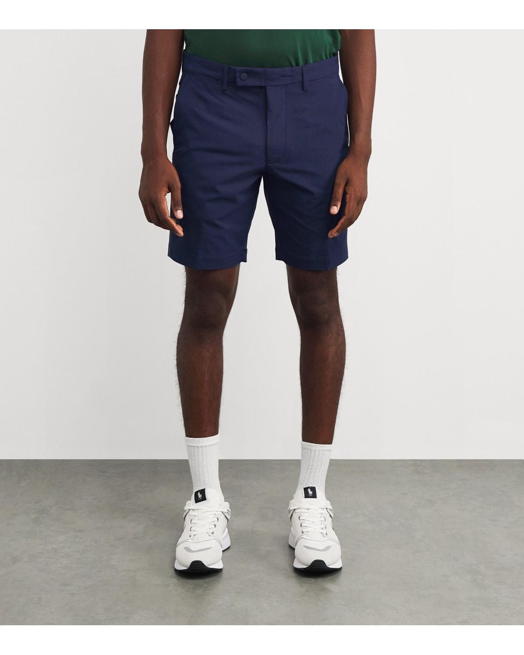 Ralph Lauren Blue Tailored Performance Shorts for men