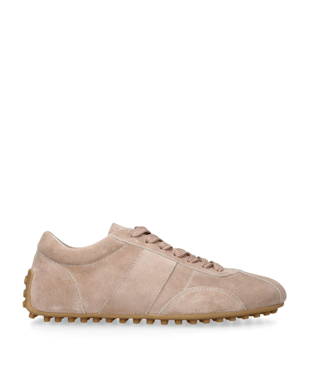 Tod's Pink Suede Sportiva 59L Sneakers