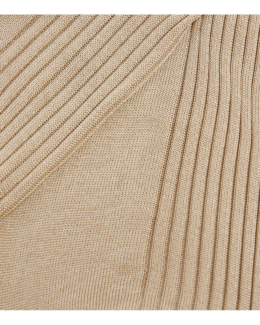 Doré Doré Natural Cotton Rib-Knit Socks for men