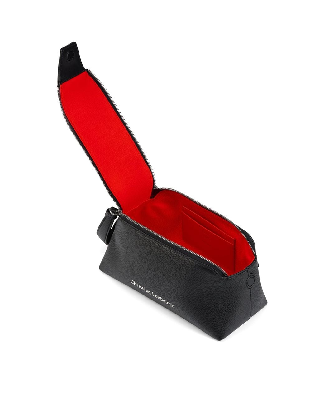 Christian Louboutin Black Nostalgic Calfskin Travel Bag