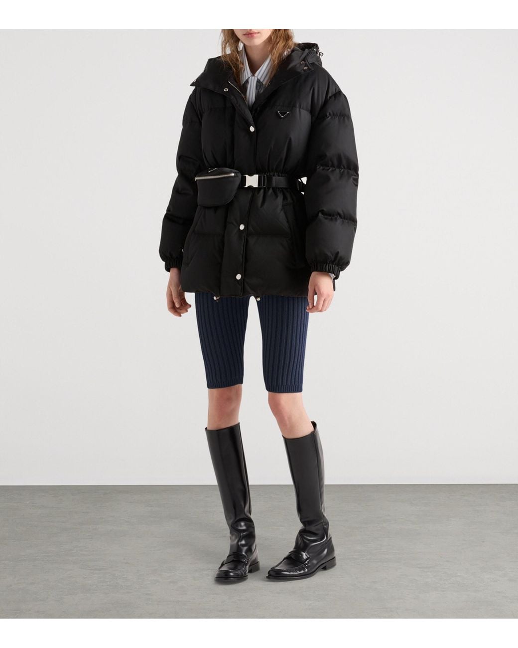 Prada Black Padded Jacket