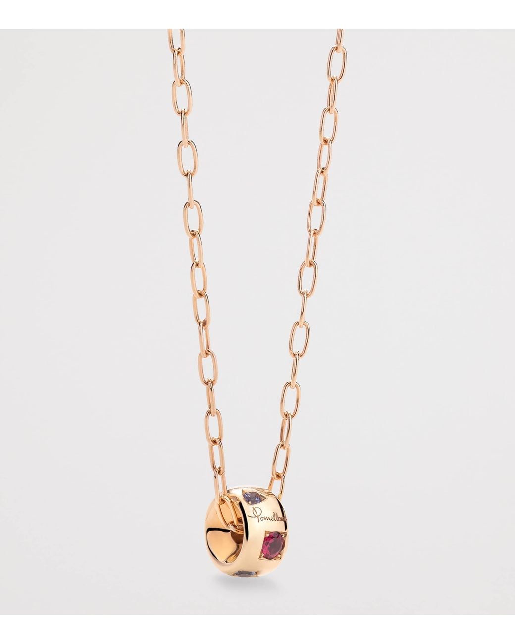 Pomellato Metallic Iconica Pendant Necklace