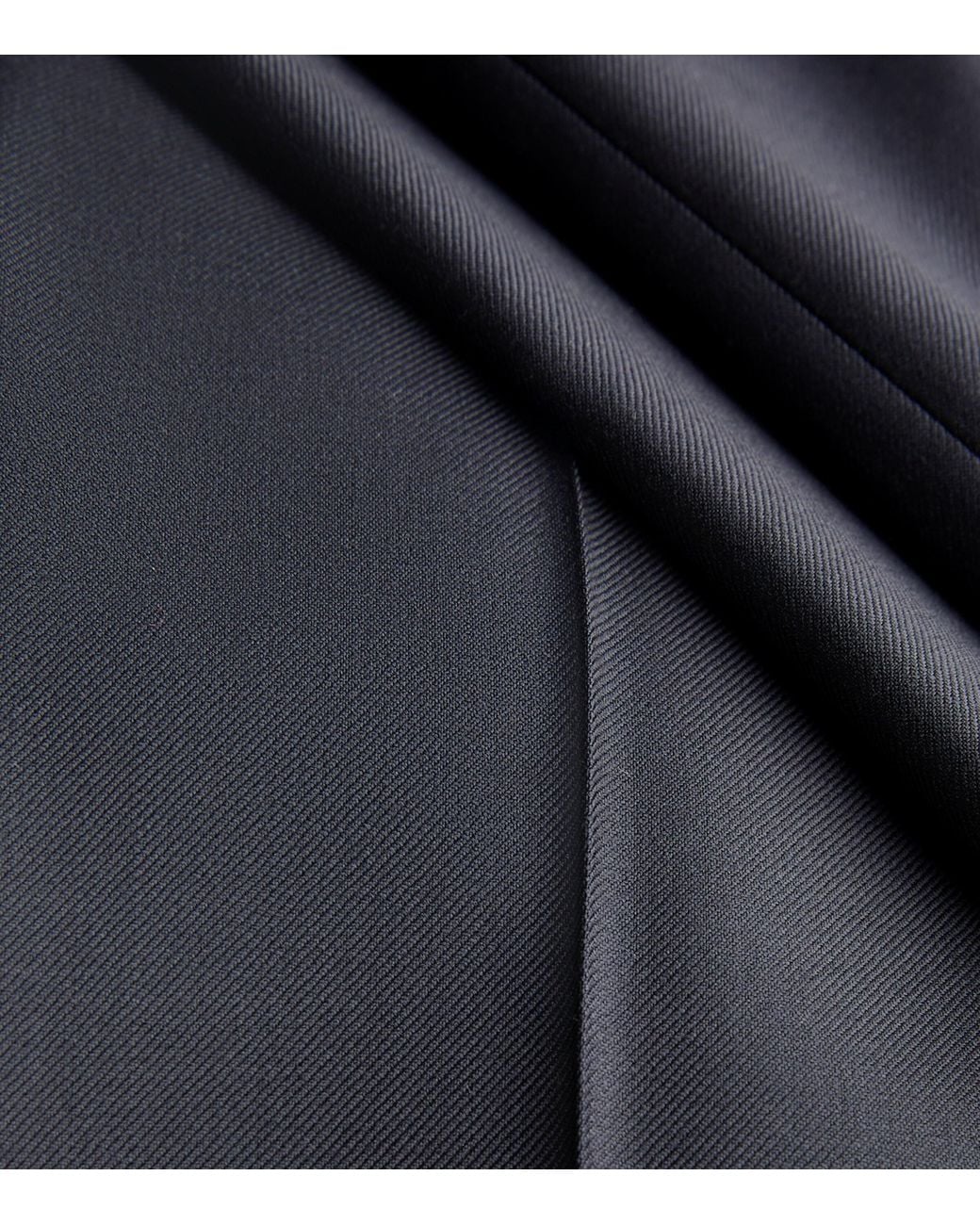 Corneliani Blue Virgin Wool Slim Tailored Trousers for men