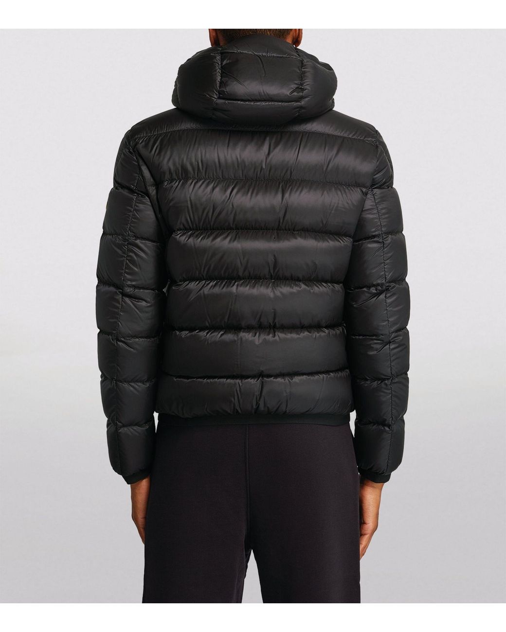 モンクレール　マイオソティス　MYOSOTIS 国内正規品　ブラック MONCLER (モンクレール) ナイロン フード フルジップ ダウン
