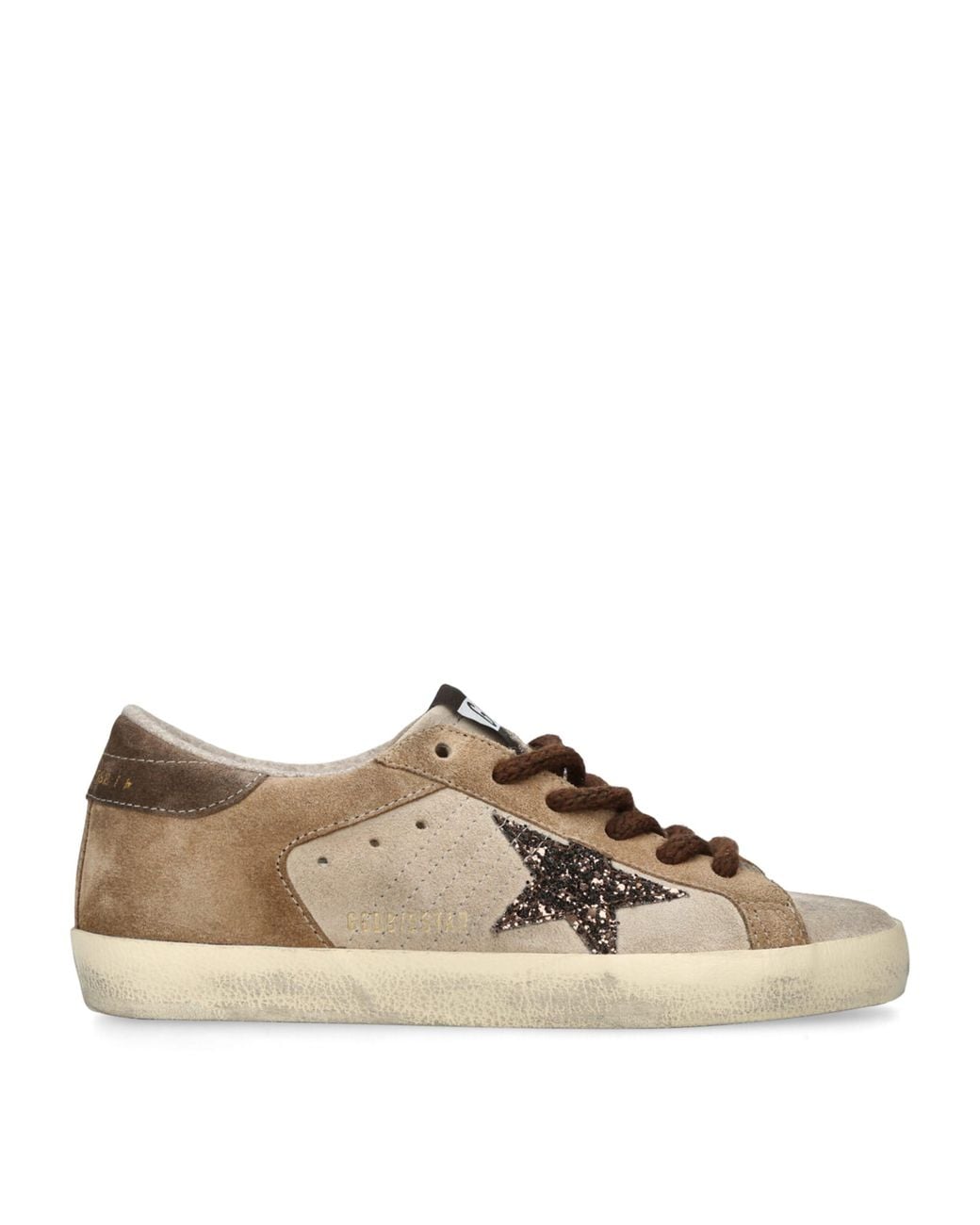 Golden Goose Deluxe Brand Brown Suede Super-Star Sneakers
