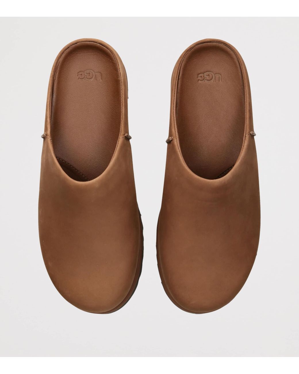 Ugg Brown Suede Otzo Clogs for men
