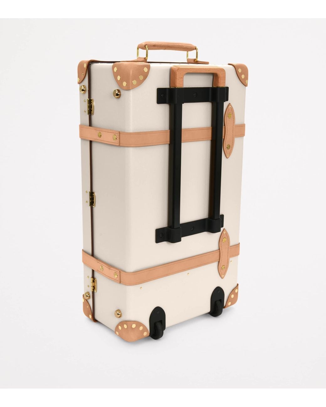 Globe-Trotter White Medium Safari 2-Wheel Suitcase